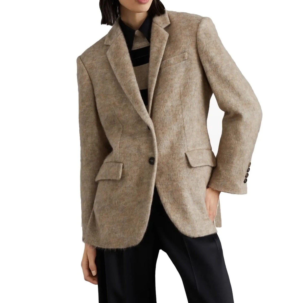 Sacou Brunello Cucinelli Monili-Embellished Blazer - Img 2