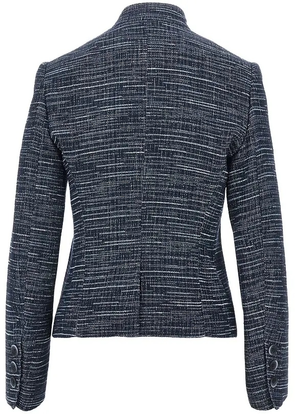 Sacou Denim-effect tweed jacket - Img 3