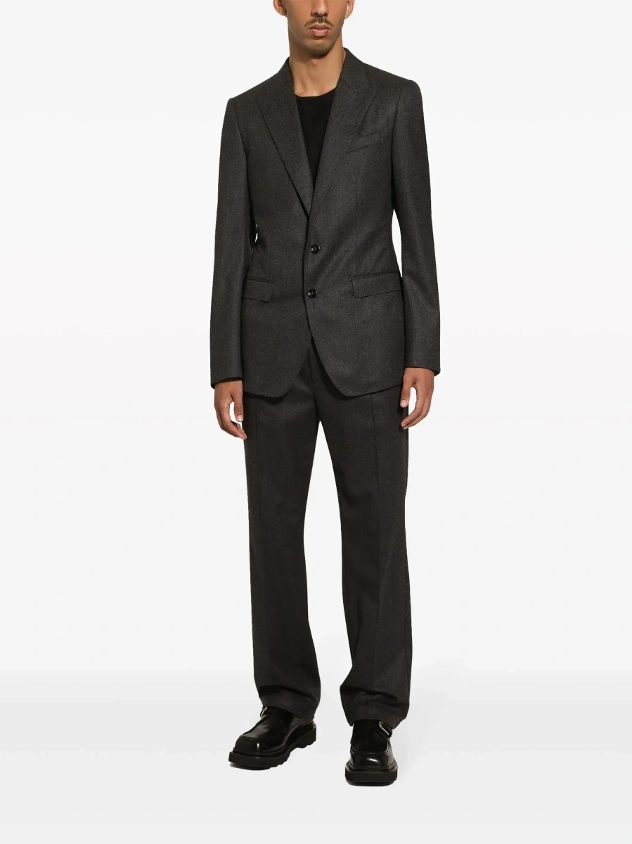 Sacou Dolce &amp; Gabbana gri din lana - Img 5