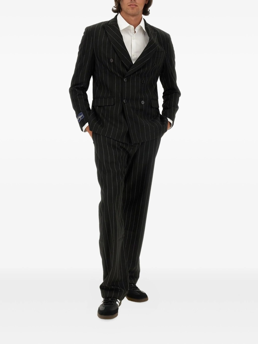 Sacou elegant Family First negru din polyester si vascoza - Img 2