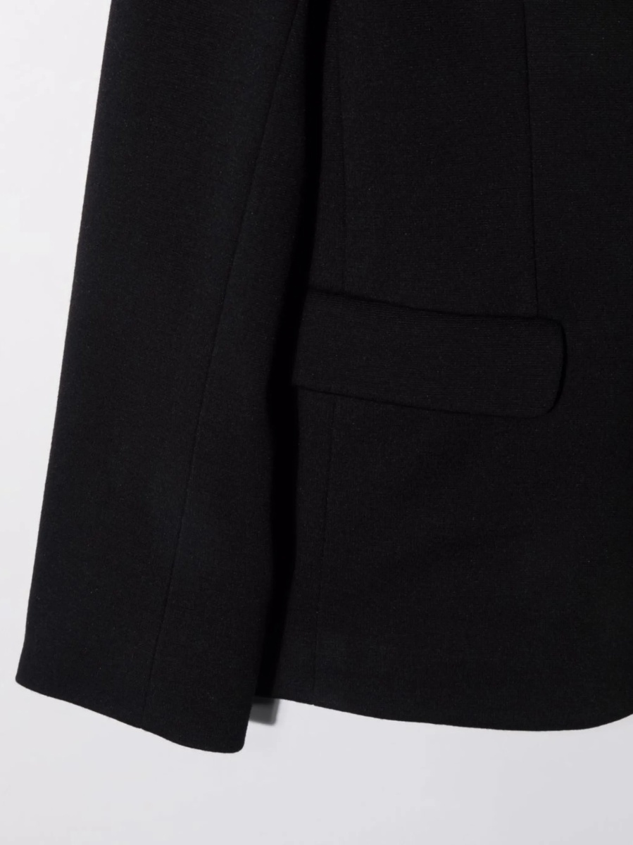 Sacou Emporio Armani albastru din poliamida si spandex/elastan - Img 3