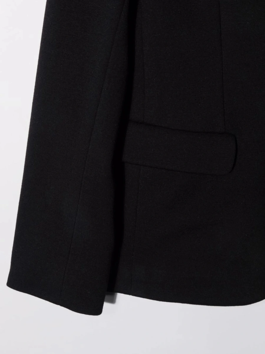 Sacou Emporio Armani albastru din poliamida si spandex/elastan - Img 3