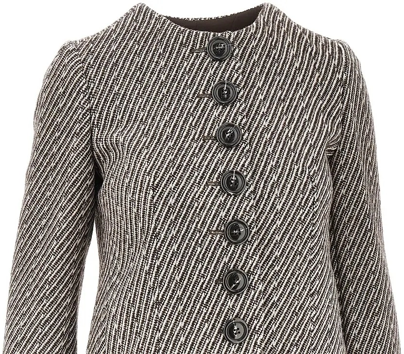 Sacou Emporio Armani maro din lana - Img 2