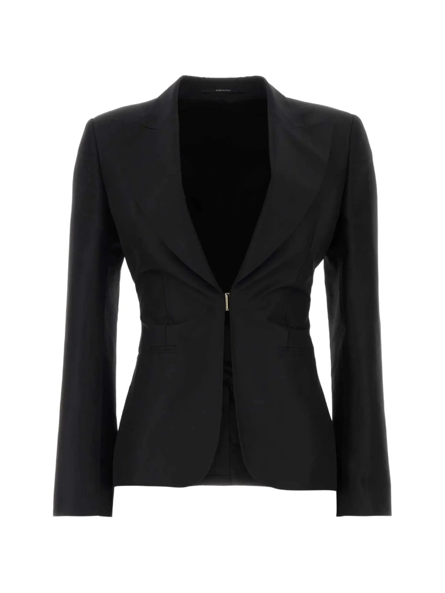 Sacou Gucci negru din matase - Img 5