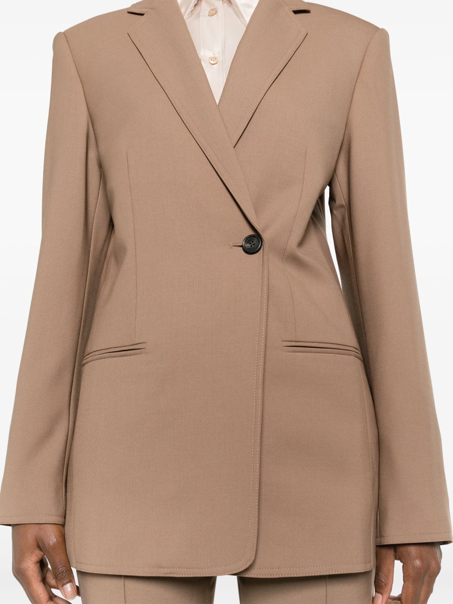 Sacou HELMUT LANG neutru din elastan si polyester - Img 5