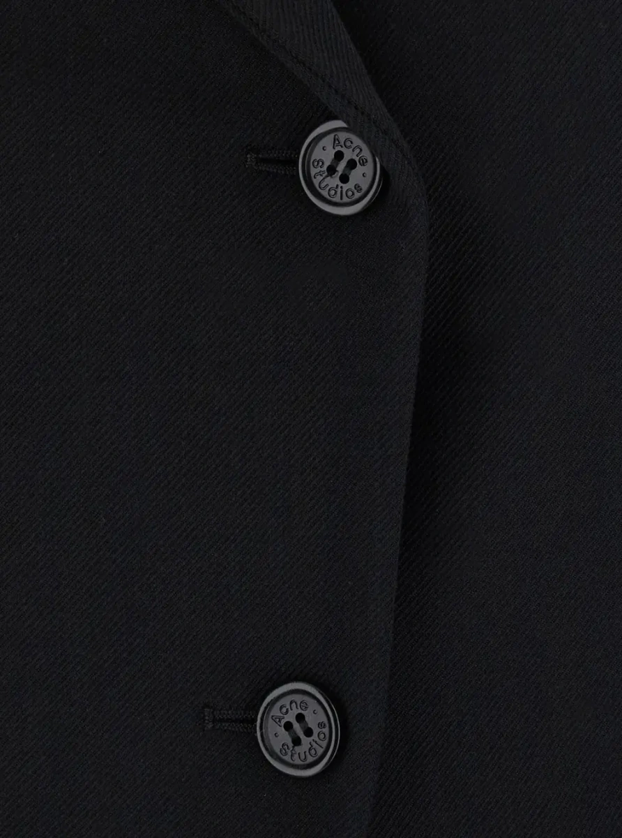 Sacou Jacket with Black Leather Details - Img 3