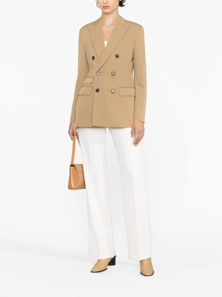 Sacou Max Mara maro din lana si elastan - Img 2