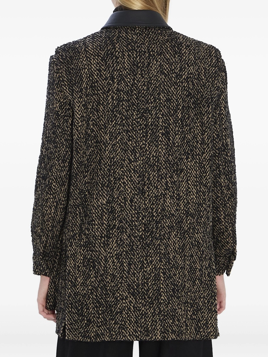Sacou Max Mara maro din lana si polyester - Img 4