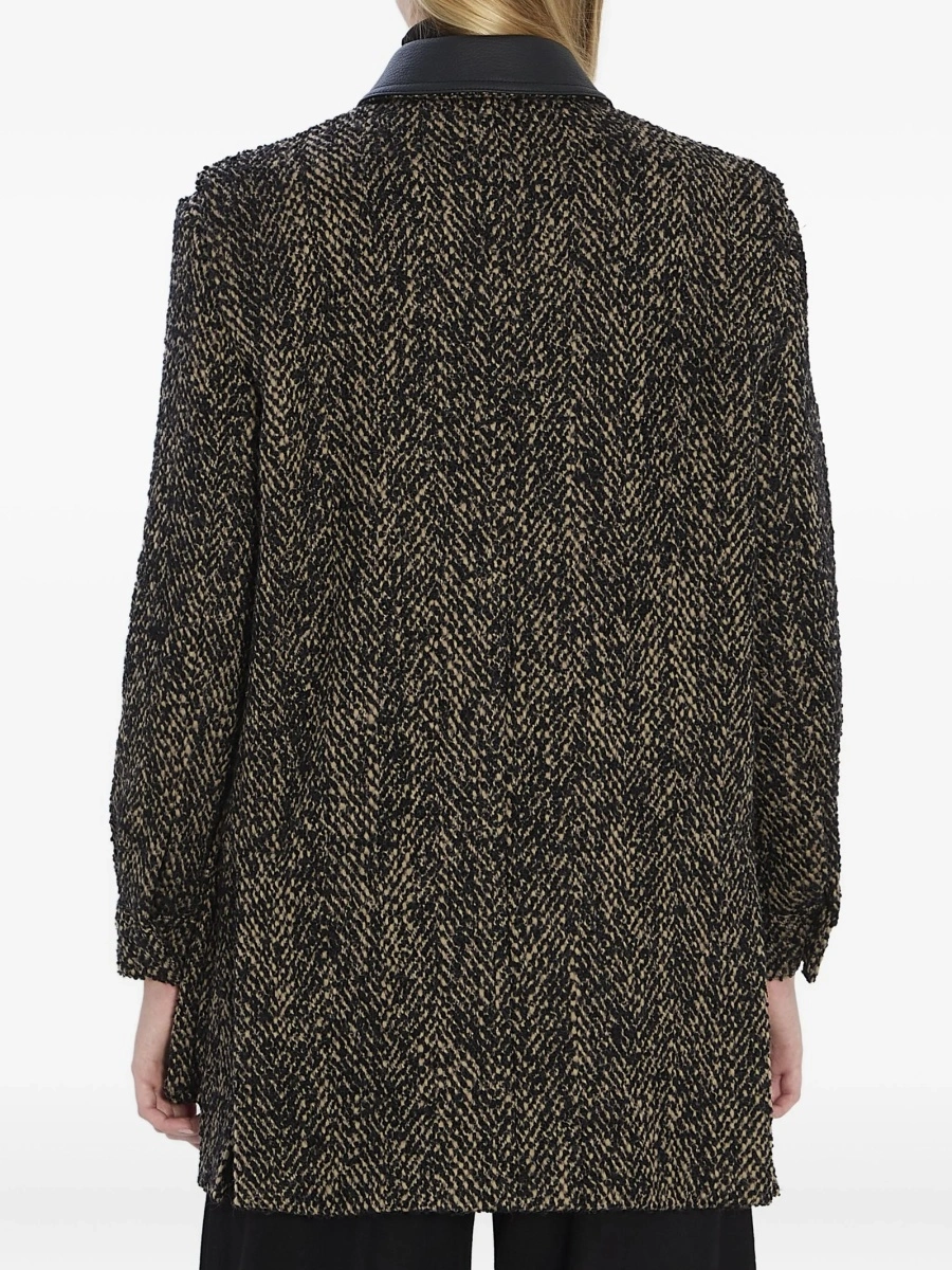 Sacou Max Mara maro din lana si polyester - Img 4