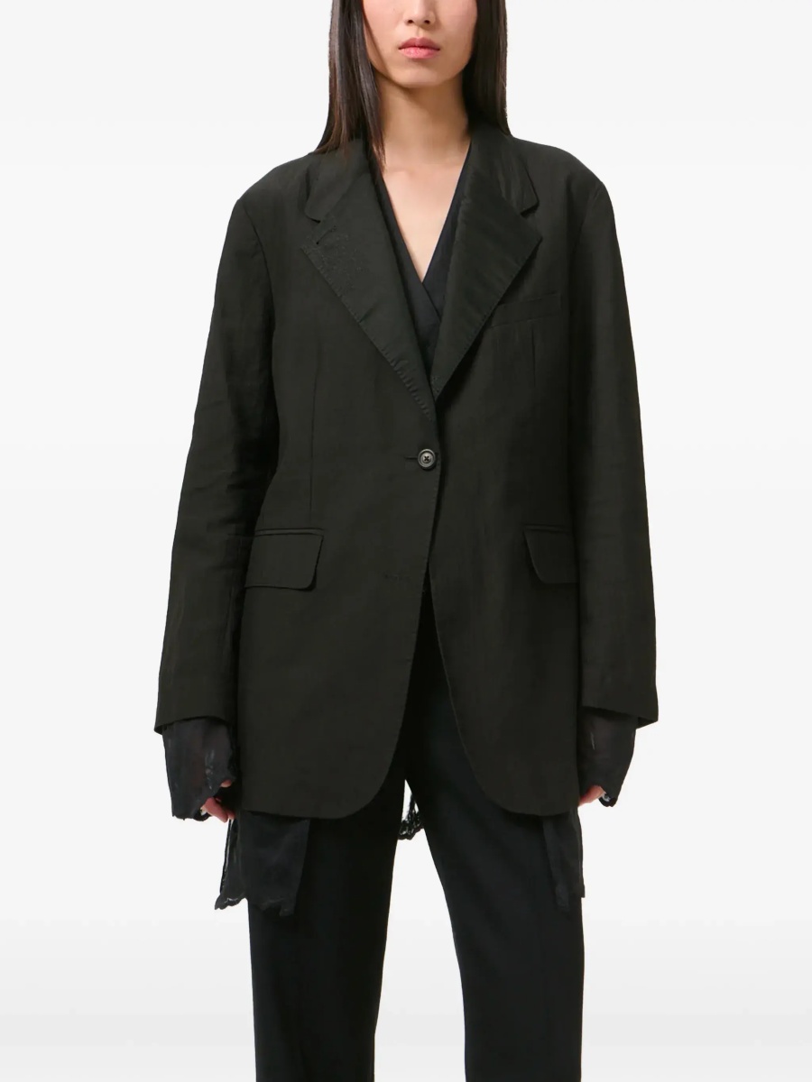 Sacou Reversible drip single breasted Blazer - Img 5