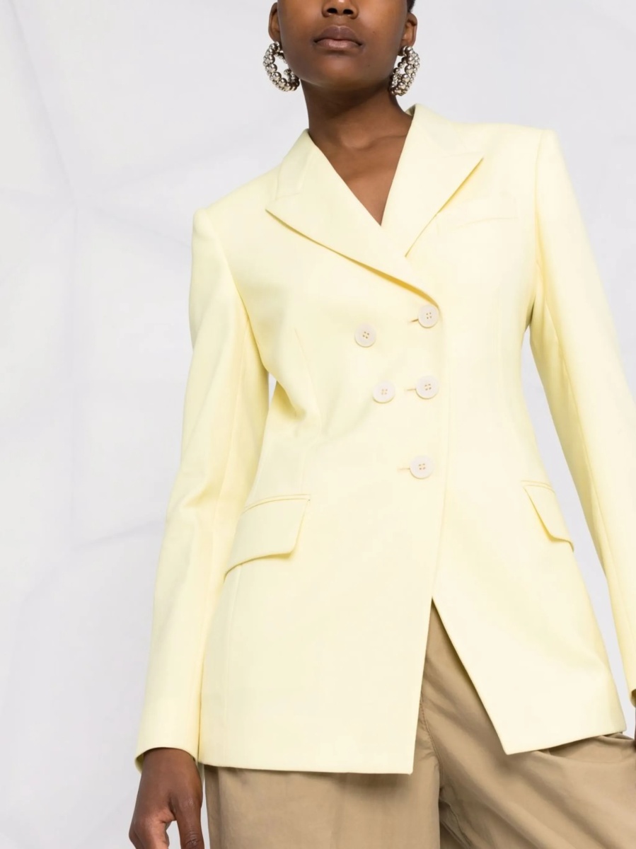 Sacou Stella McCartney galben din bumbac - Img 5