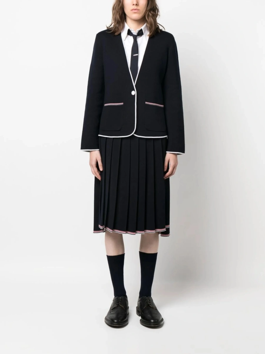 Sacou Thom Browne albastru - Img 2