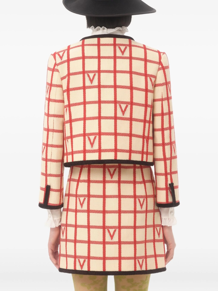 Sacou Valentino Garavani neutru - Img 5