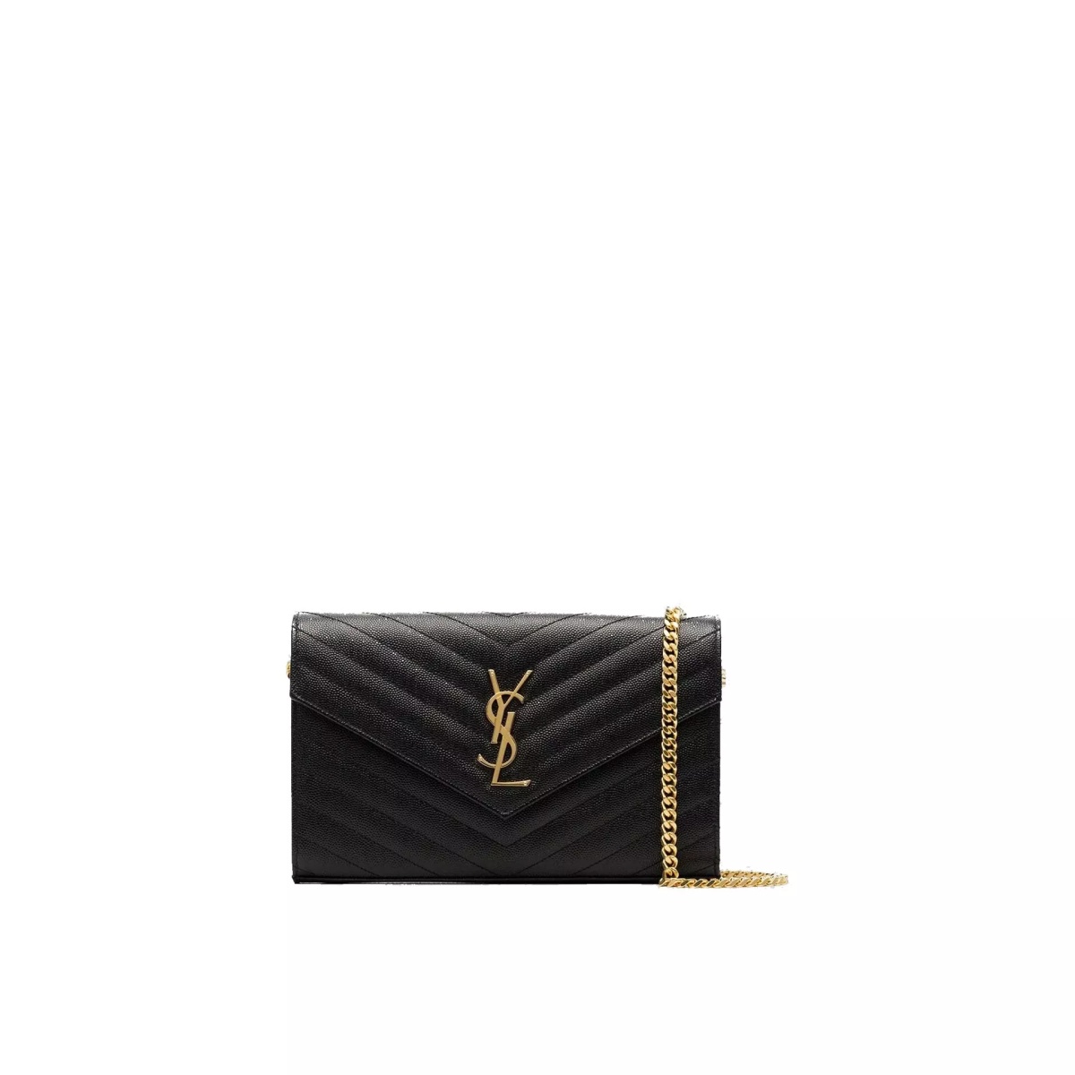 Saint Laurent Monogram Grain De Poudre Bag - Img 2