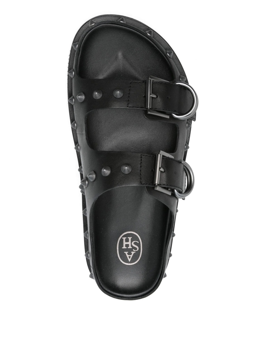 Sandale ASH negre din piele - Img 4