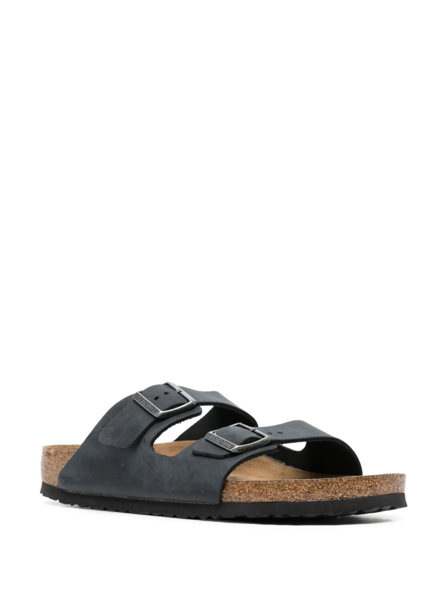 Sandale Birkenstock albastre din piele - Img 2