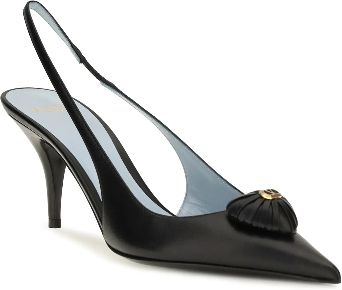 Sandale Coeur Royal Slingback leather Pumps - Img 2