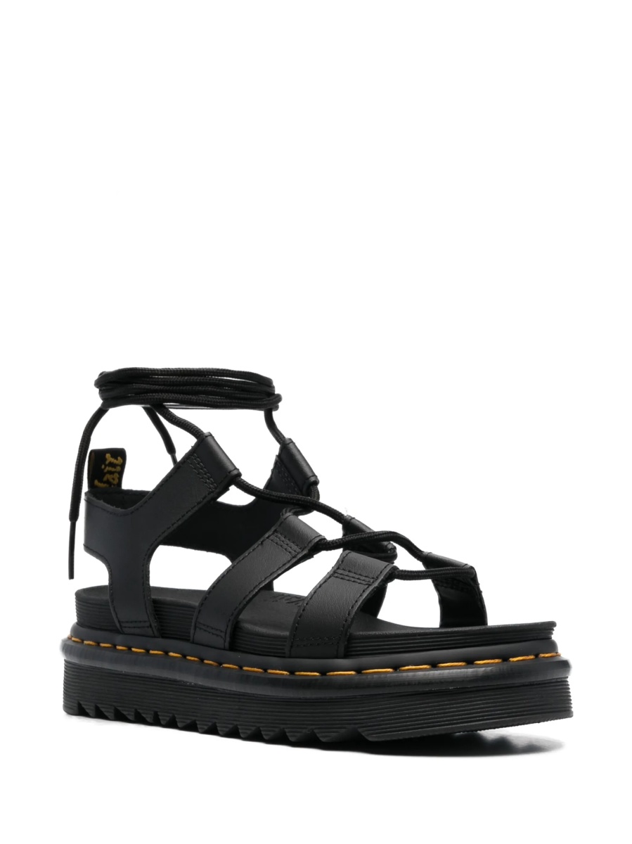 Sandale Dries Van Noten negre din piele - Img 2