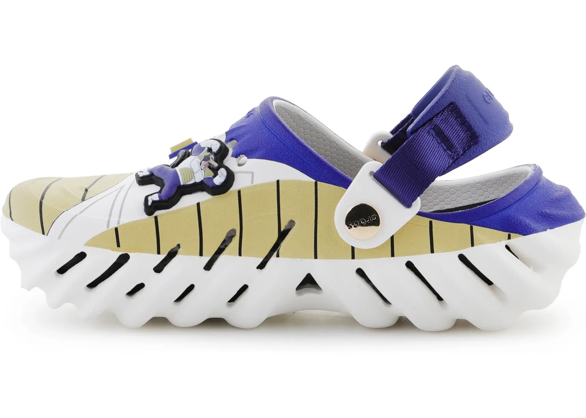 Sandale Echo Clog K Dragon Ball Z Vegeta Tan/Blue/White - Img 4