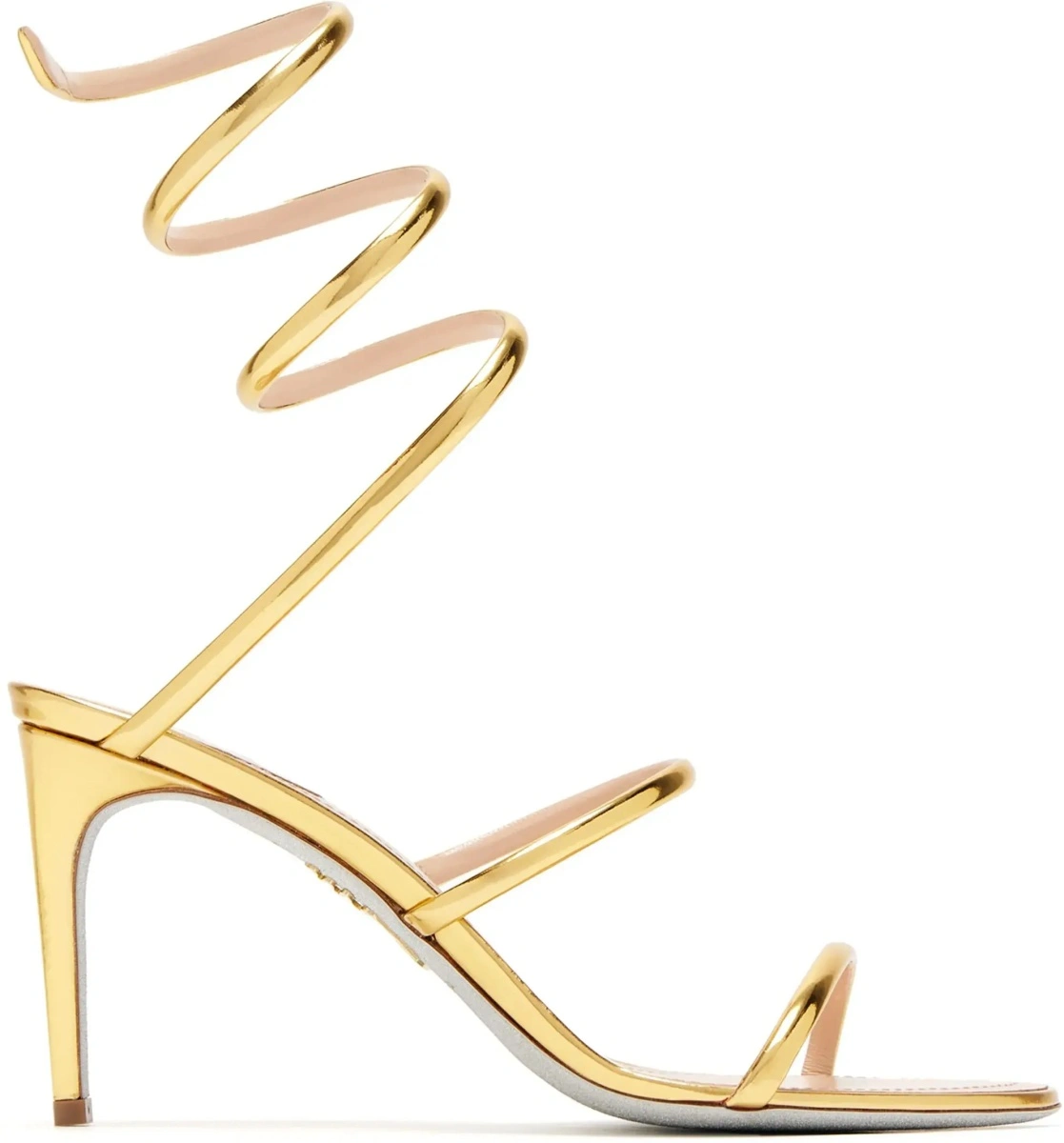 Sandale Metallic Cleo Sandals in leather - Img 7