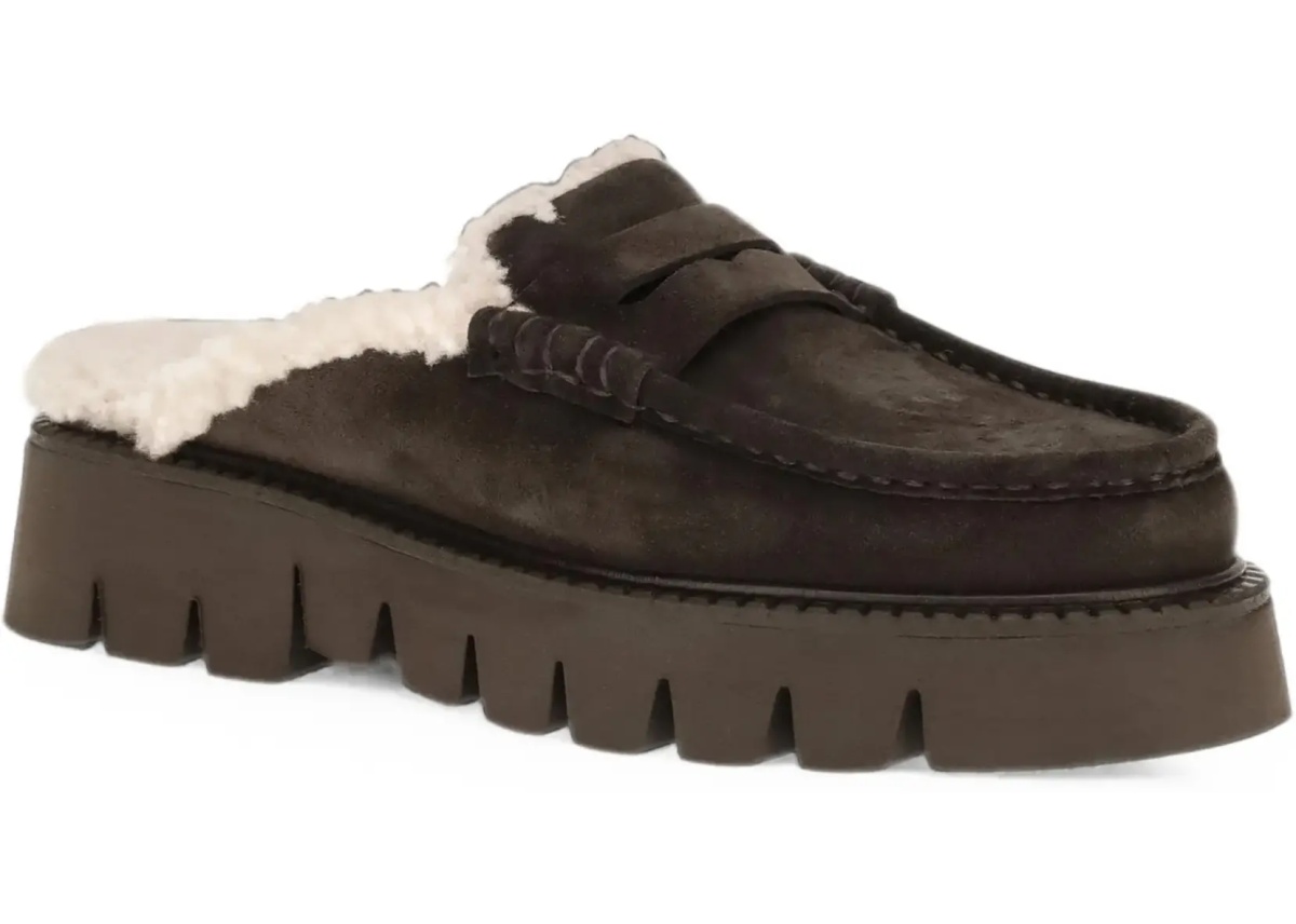 Sandale Savy Shearling Mules - Img 5