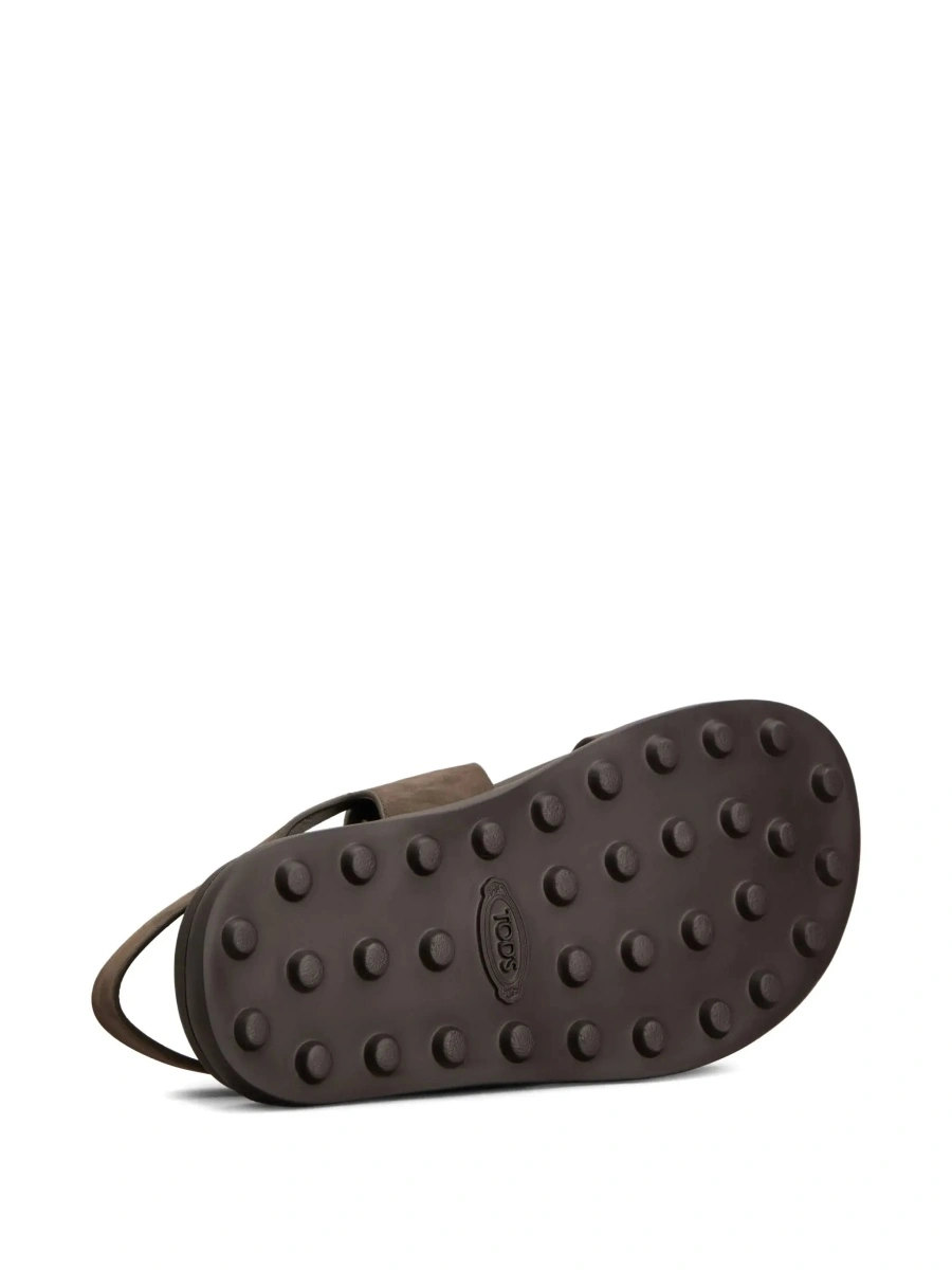 Sandale TOD'S maro din piele - Img 7