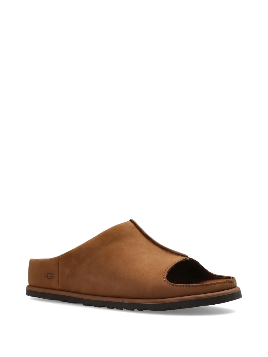 Sandale UGG maro din piele intoarsa - Img 2