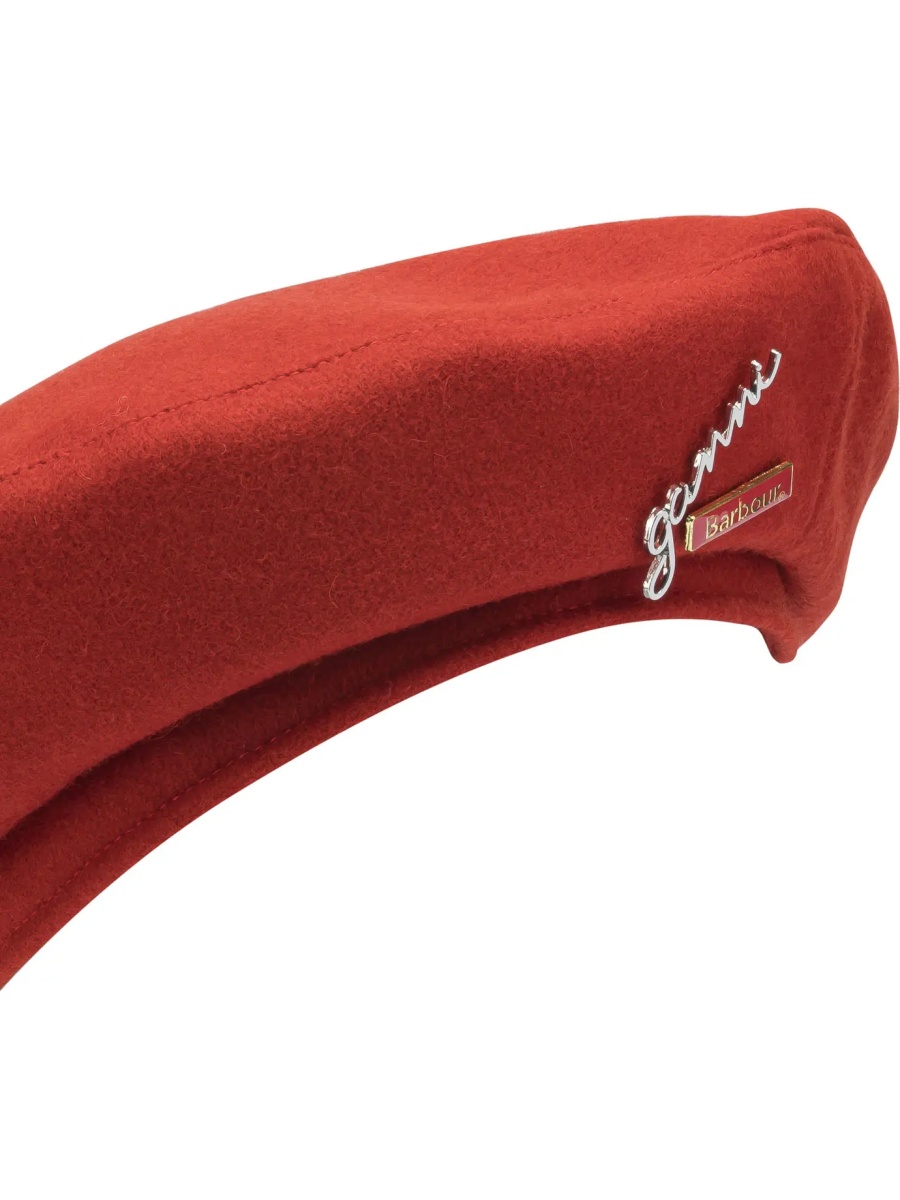 Sapca Barbour x Ganni wool beret - Img 4