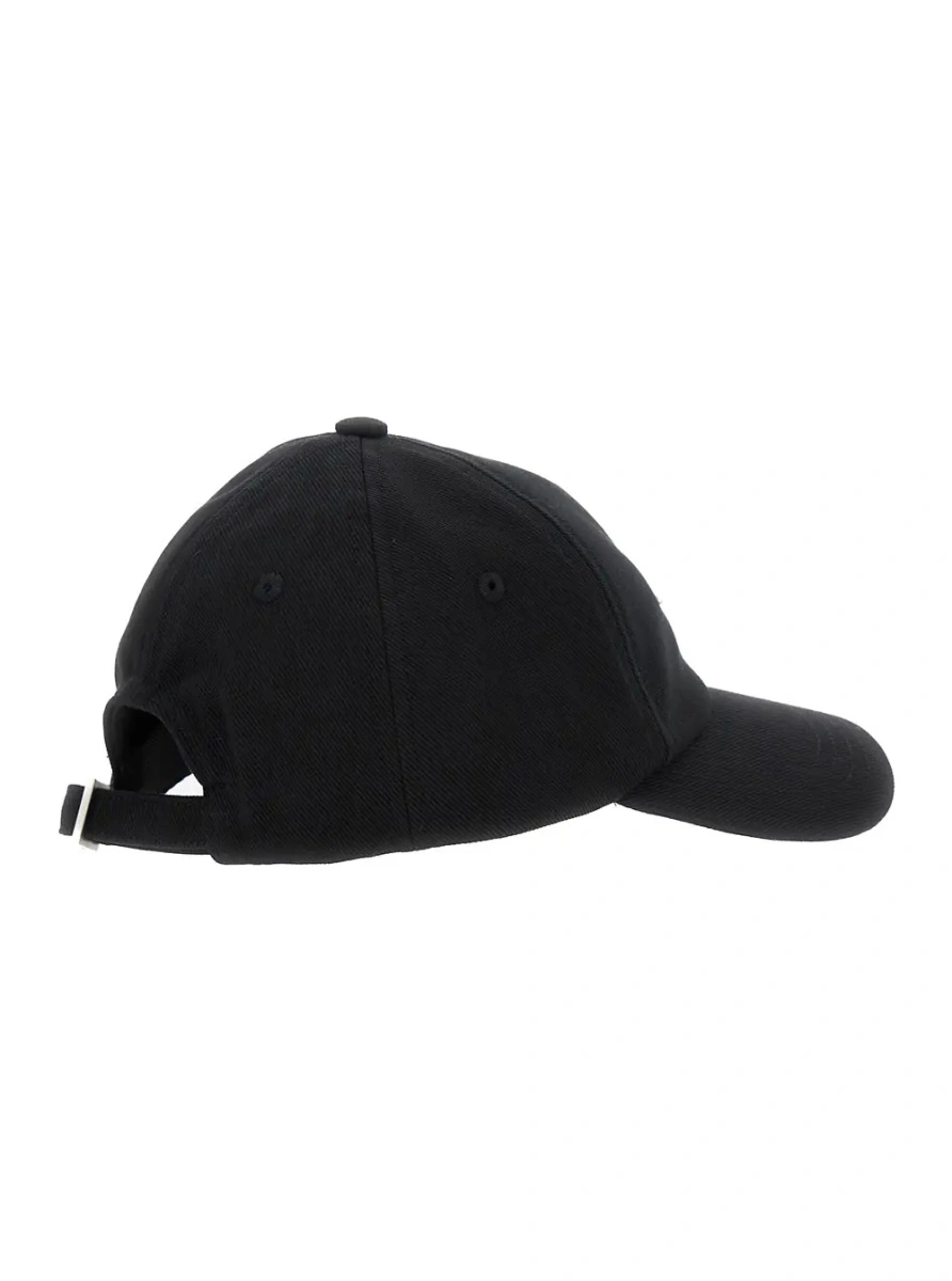 Sapca JACQUEMUS neagra din bumbac - Img 2