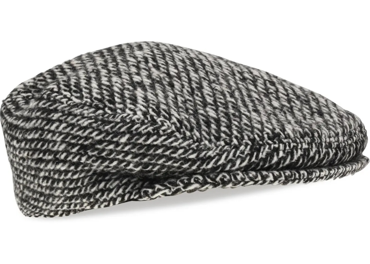 Sapca Wool-blend flecked Flat Cap - Img 2