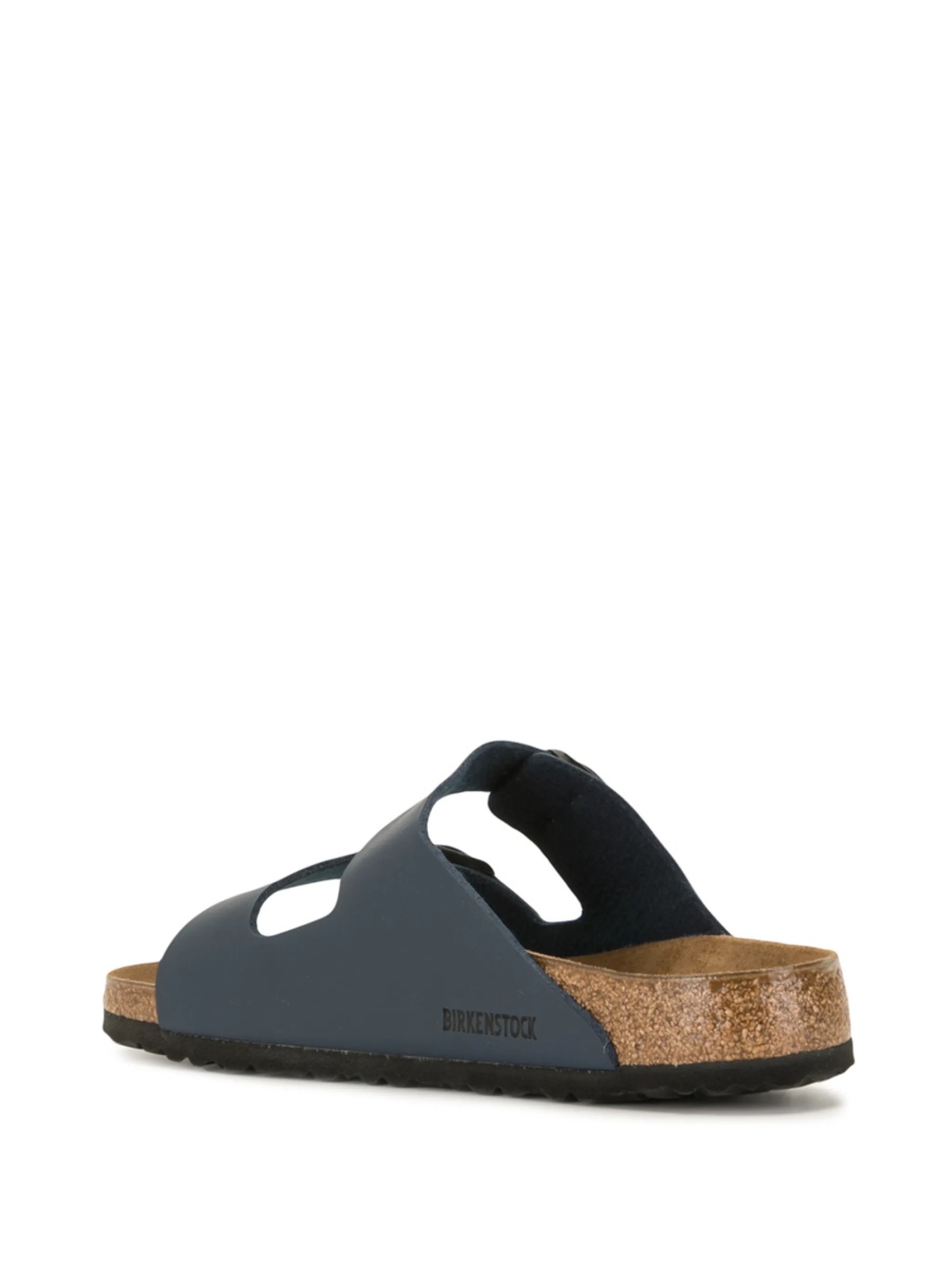 Slapi Birkenstock arizona albastri din piele eco - Img 3