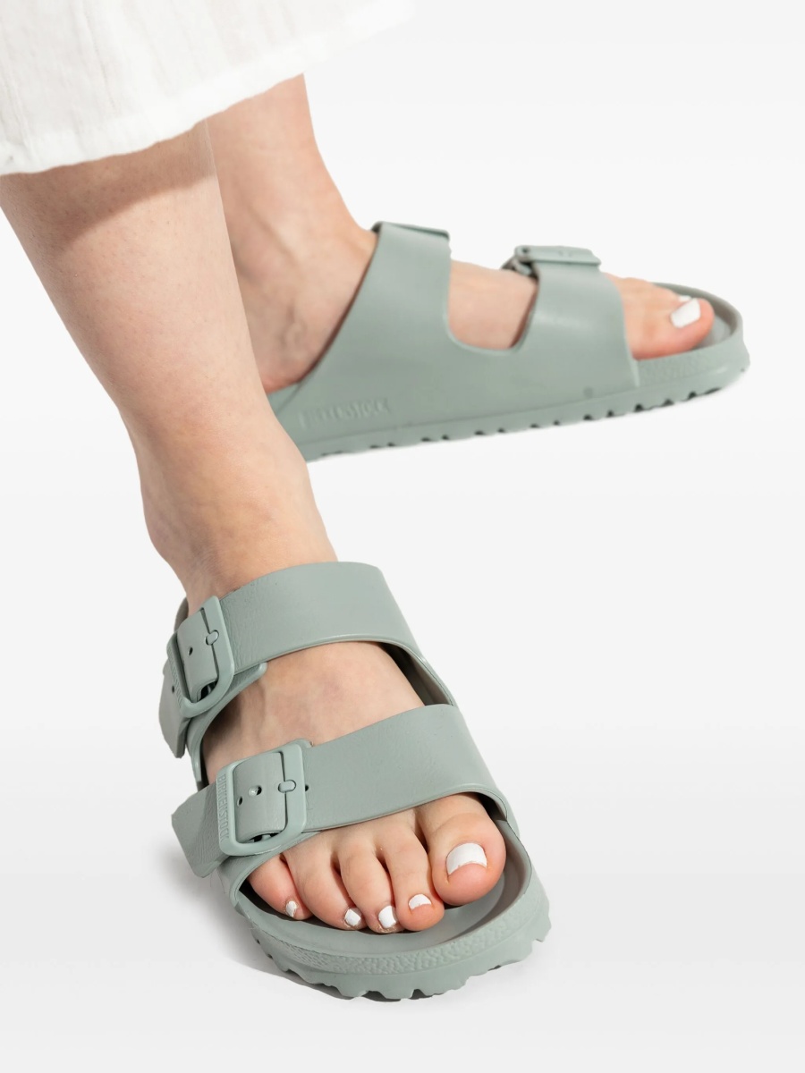 Slapi Birkenstock arizona verzi din acetat de polietilen vinil (peva) - Img 5