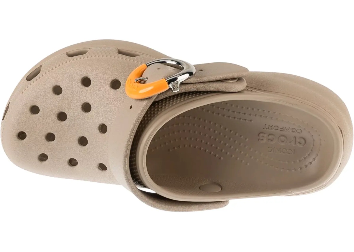Slapi Classic Platform Dipped Buckle Clog - Img 3