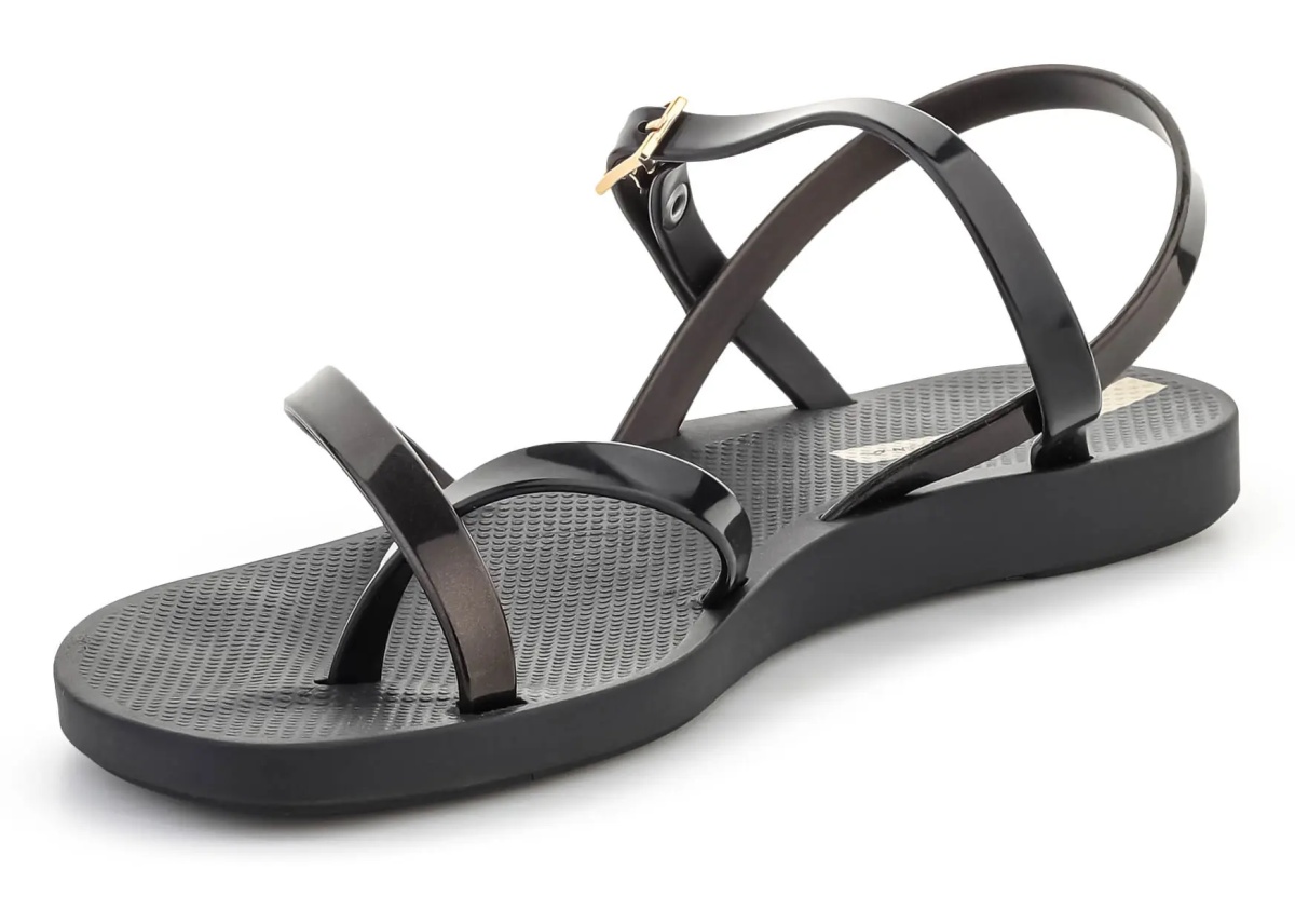 Slapi FASHION SAND VIII FEM BLACK/GOLD - Img 3