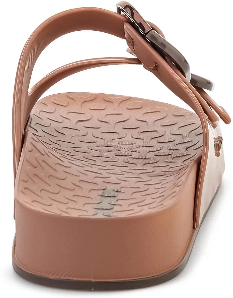 Slapi SHORE SLIDE FEM BROWN/BROWN - Img 5