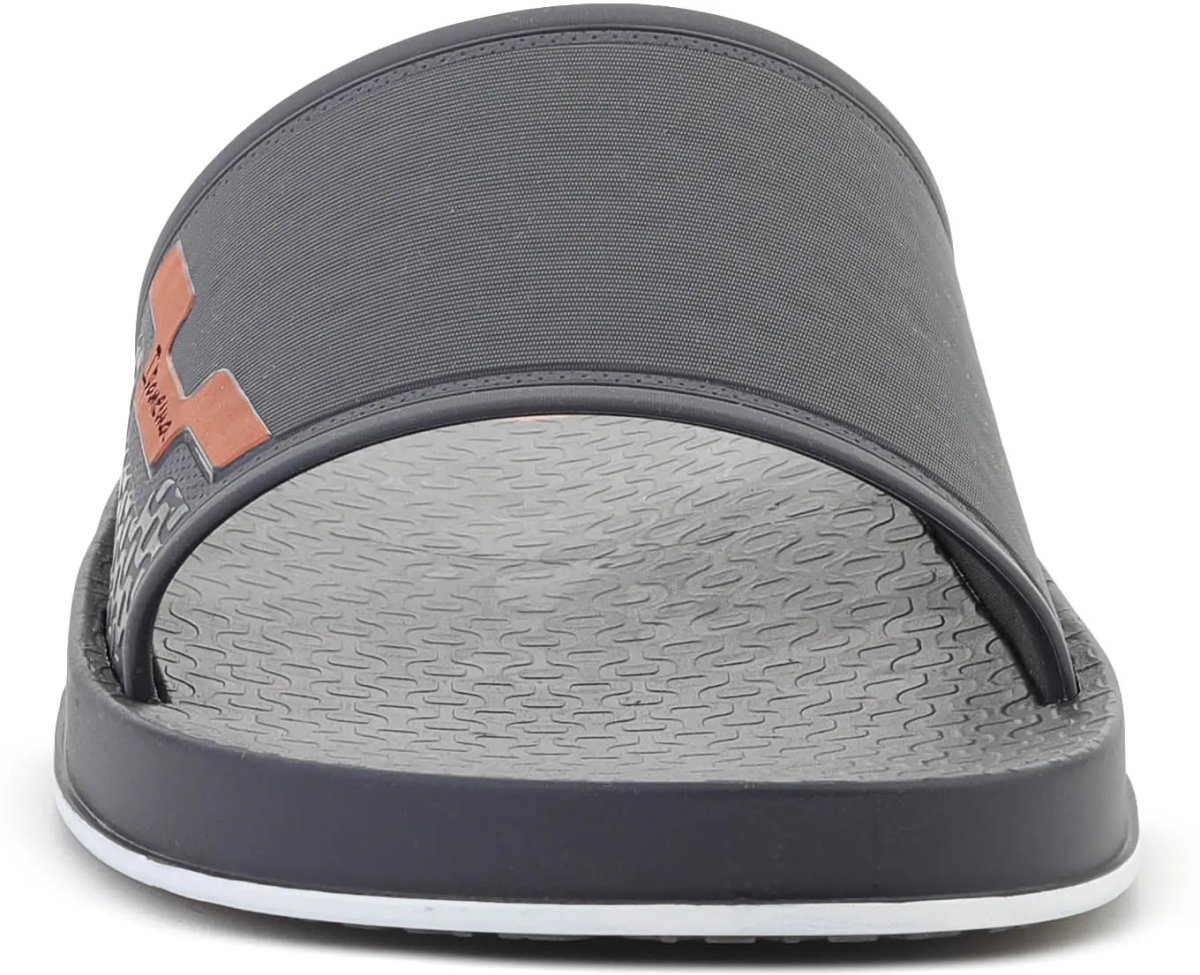 Slapi SPORTY AD GREY/ORANGE GREY - Img 2