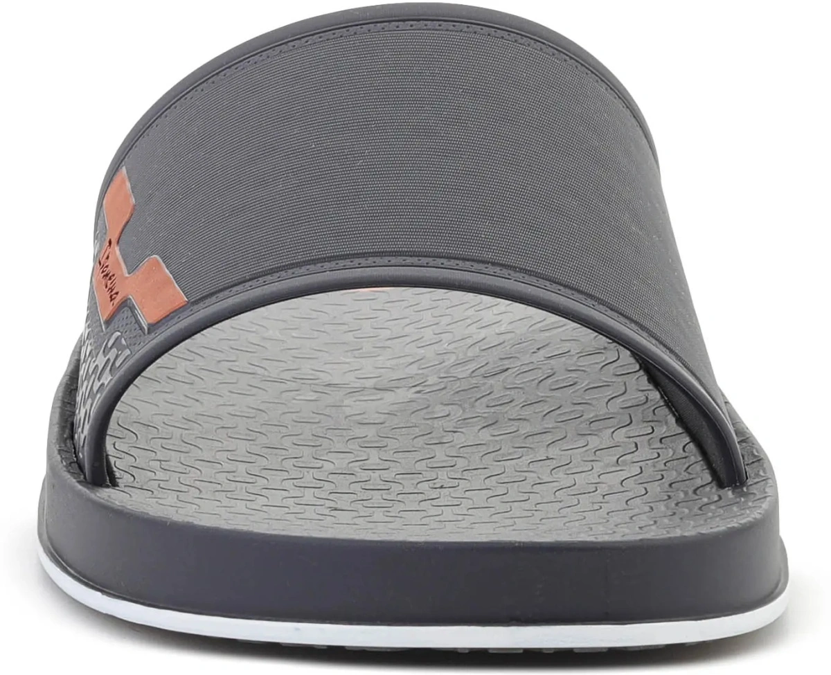 Slapi SPORTY AD GREY/ORANGE GREY - Img 2