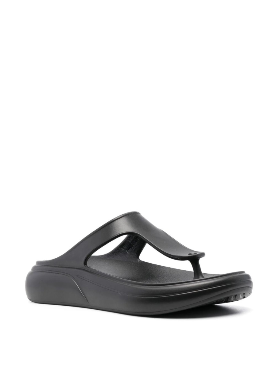 Slapi Stuart Weitzman negri din cauciuc - Img 2