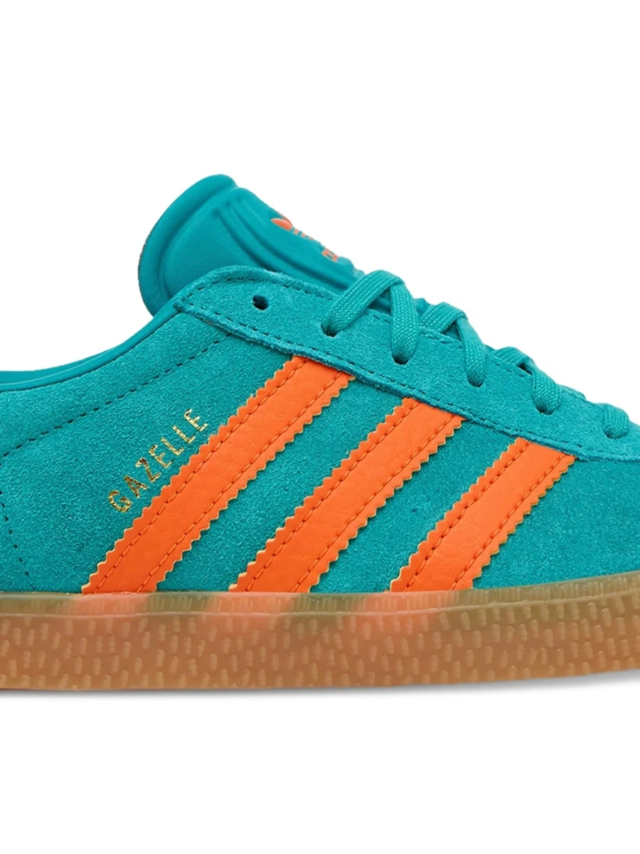 Sneakers adidas Originals albastri din piele intoarsa - Img 2