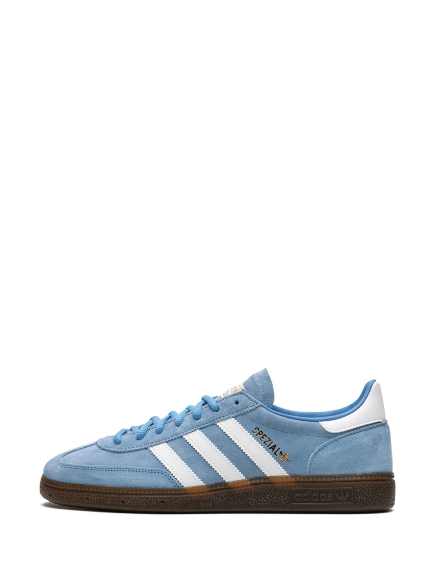 Sneakers adidas Originals albastri din piele - Img 5