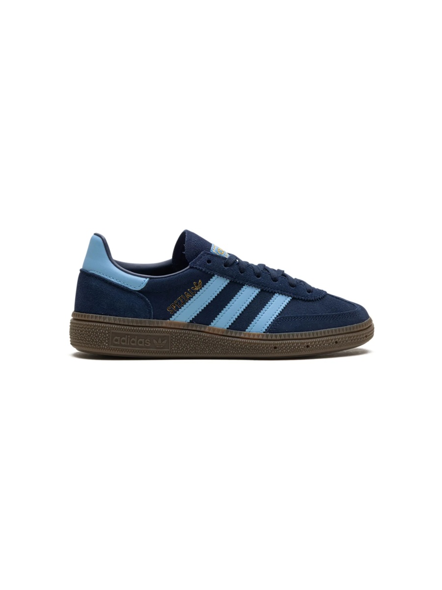 Sneakers adidas Originals albastri din poliuretan si piele intoarsa - Img 2