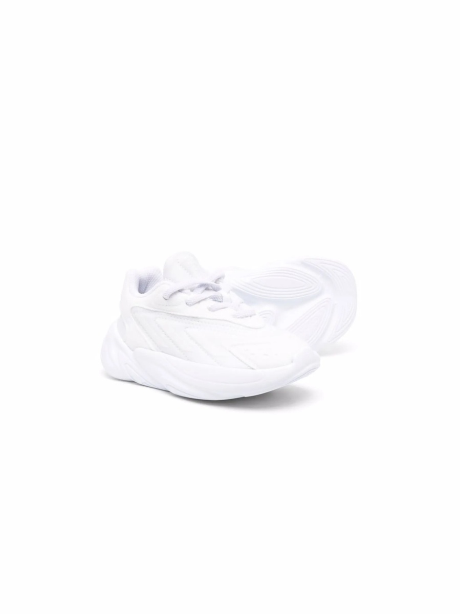 Sneakers adidas Originals albi din material textil - Img 2