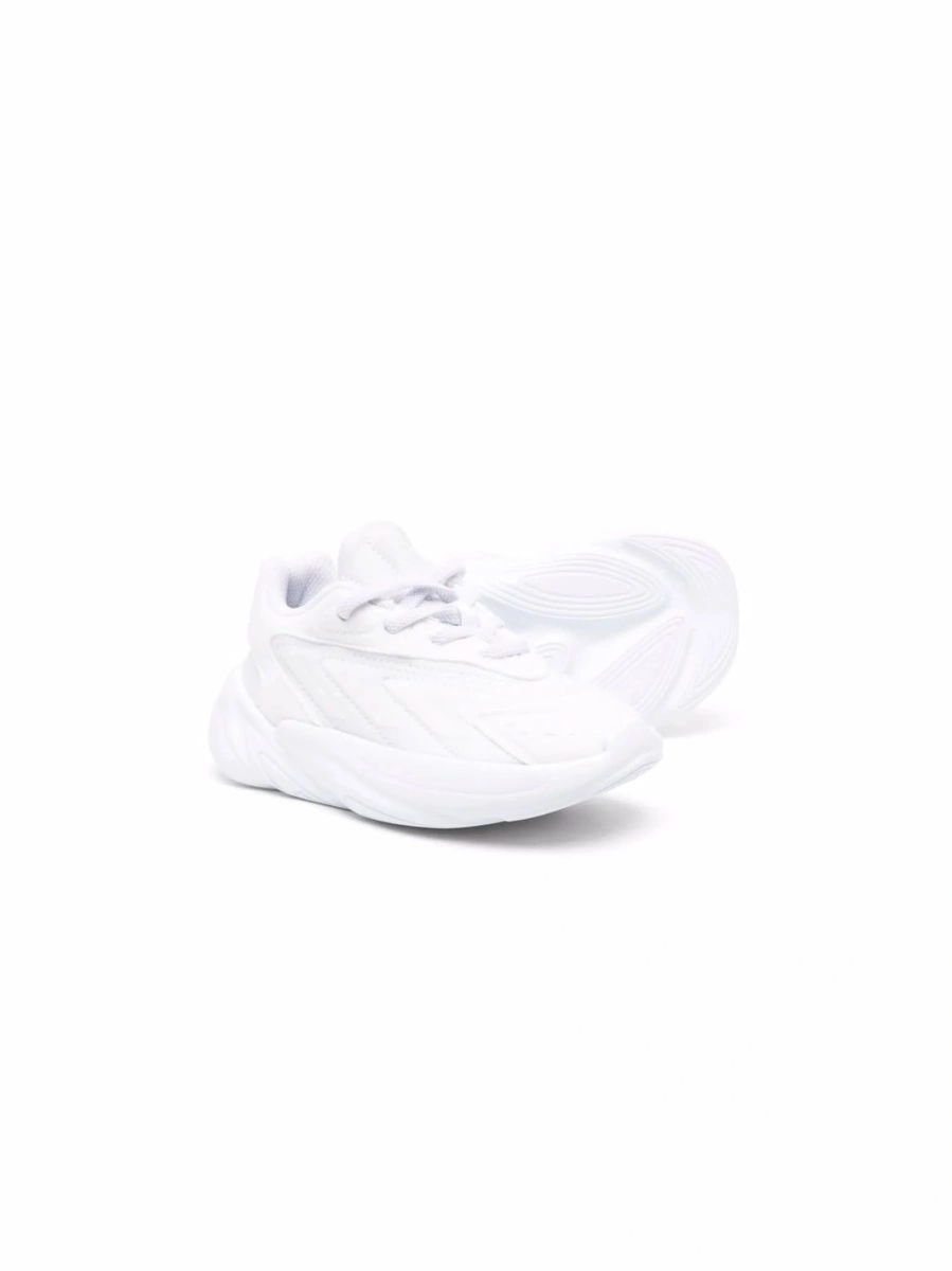 Sneakers adidas Originals albi din material textil - Img 2