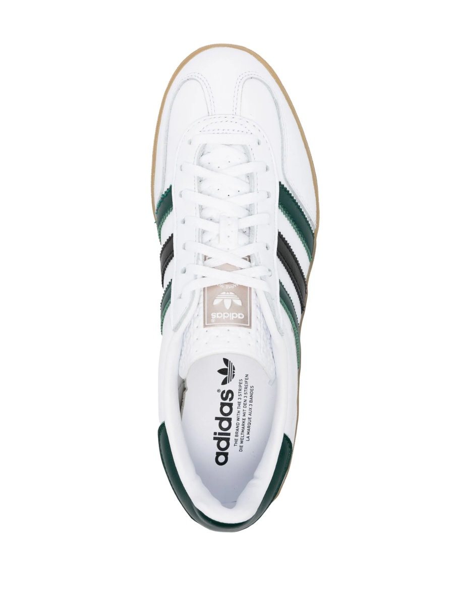 Sneakers adidas Originals albi din piele - Img 4