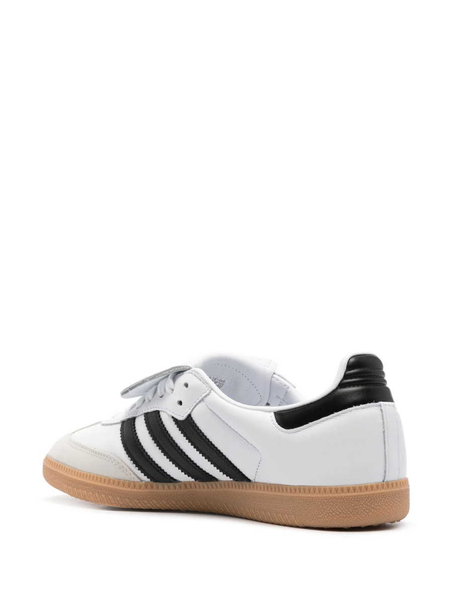 Sneakers adidas Originals albi din piele - Img 3