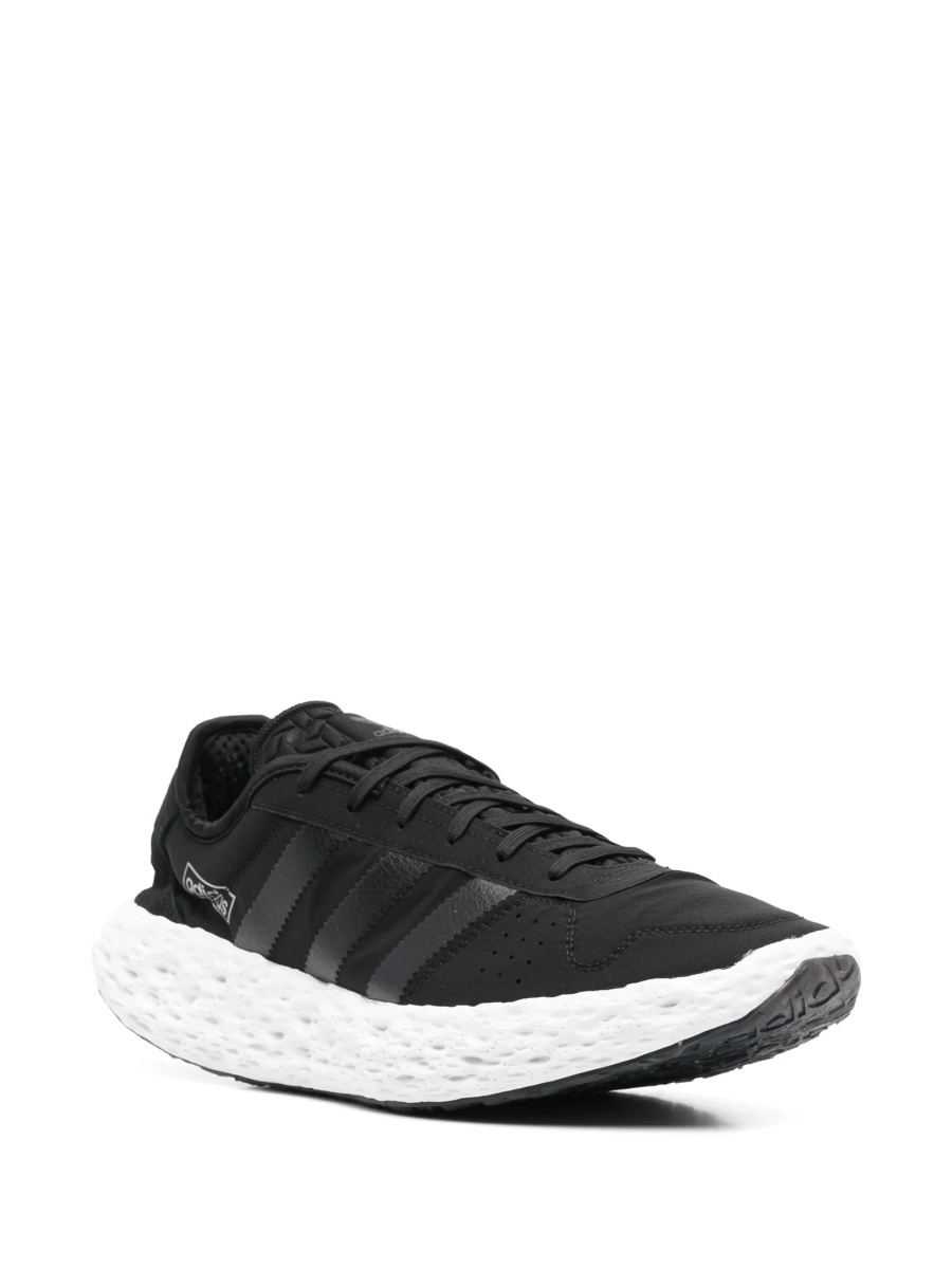 Sneakers adidas Originals negri din material textil - Img 2