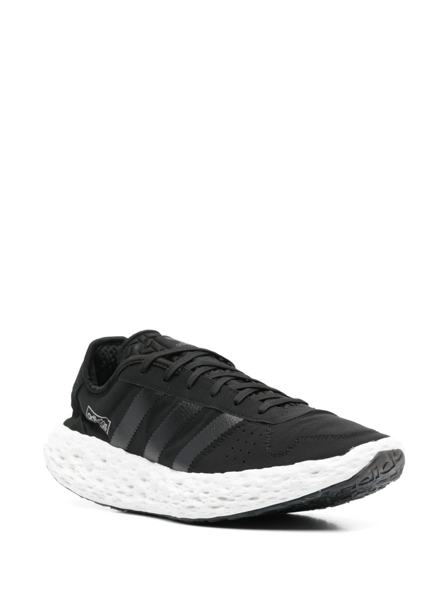 Sneakers adidas Originals negri din material textil - Img 2