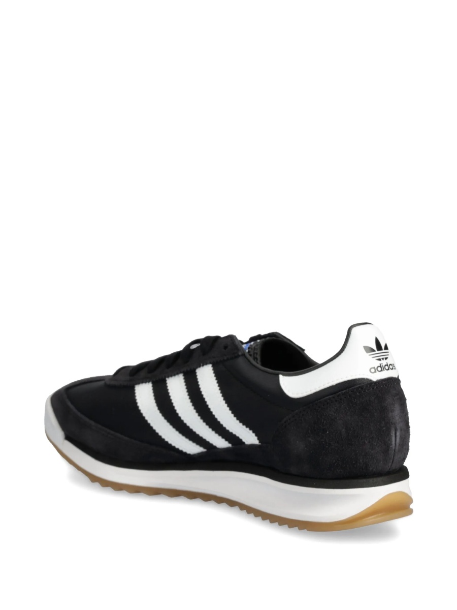 Sneakers adidas Originals negri din nylon si piele intoarsa - Img 3