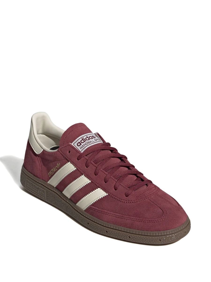 Sneakers adidas Originals rosii din piele intoarsa - Img 2