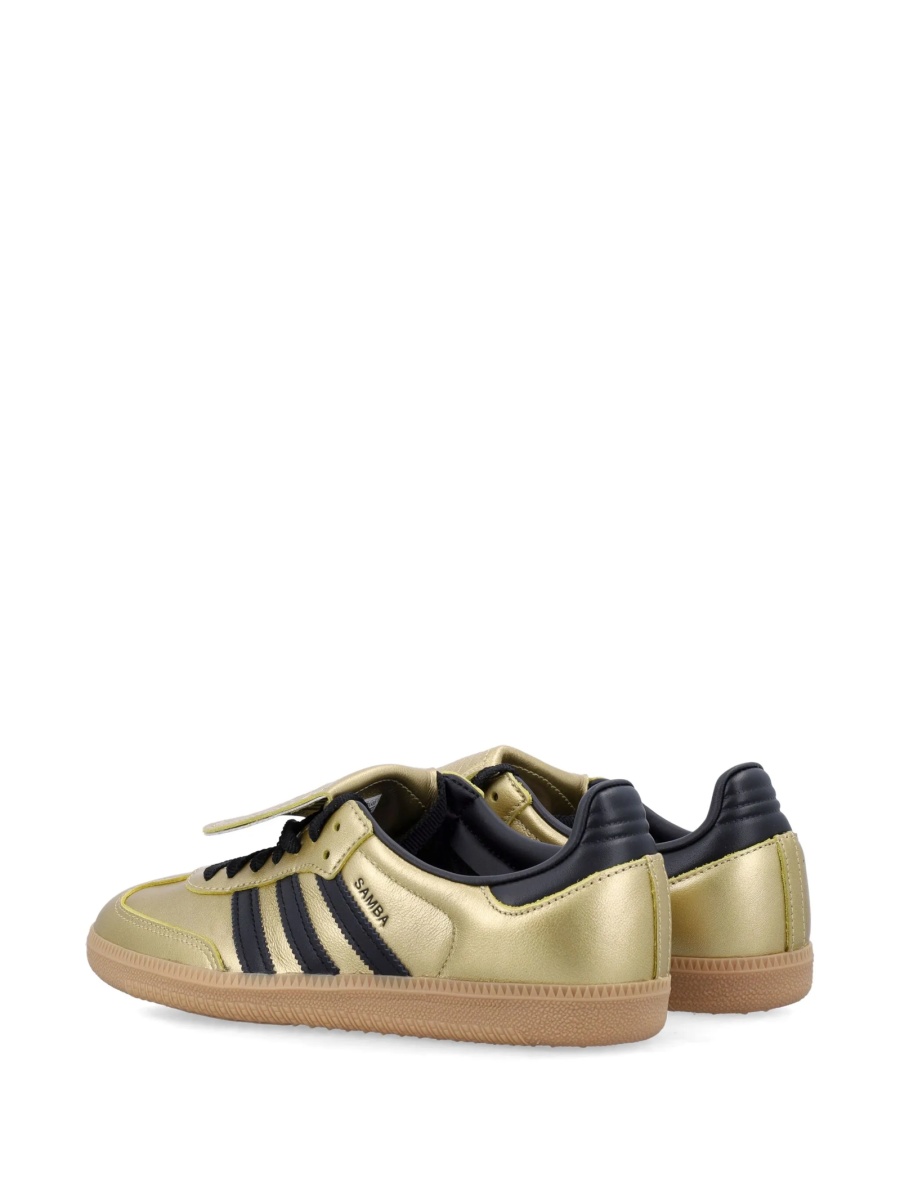 Sneakers adidas Originals samba aurii din piele - Img 3